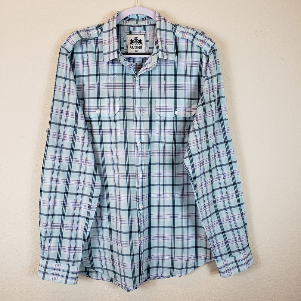 Express Long Sleeve Shirt Size XLarge